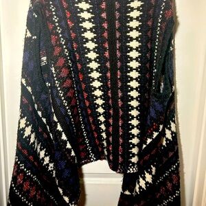Beautiful high low Poncho